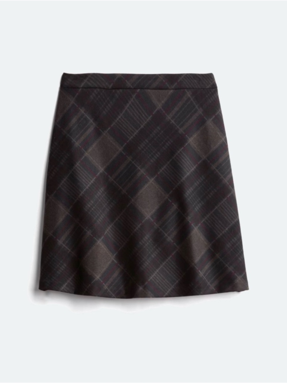 Margaret M Deandra A-Line Brushed Skirt